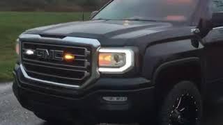 2015 GMC 1500 POV Speed Turtle Surface Mount LED Visor Bar 360 2.0 Superior LED