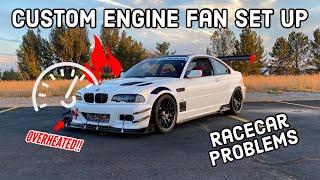 My BMW 330ci track build overheated! This is why and what we did to resolve these types of issues