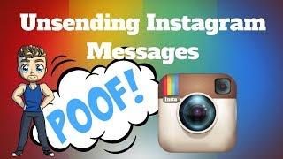 How to Unsend Instagram Messages and Pictures