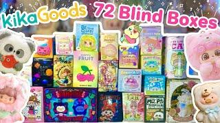 72 KIKAGOODS BLIND BOX UNBOXING!! ** PLUSH, FINDING UNICORN, AND SO MANY MORE!! **