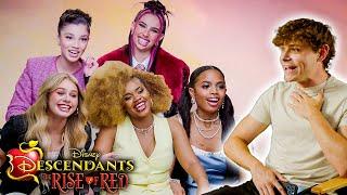 Descendants: The Rise of Red - Rapid Questions with the Cast!