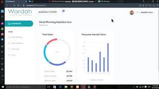 Pemrograman Web Lanjut -Toko “Wardah Store” - AdminMart - UAS