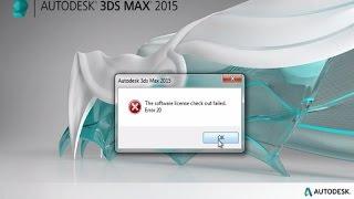 Autodesk 3ds Max/Maya Error 20: The software license check out failed. - Solution