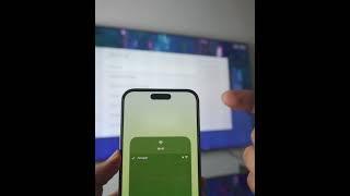 How to Screen Mirror iPhone to Samsung TV #smartphone #tech