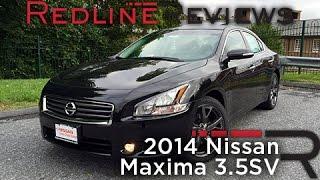 2014 Nissan Maxima 3.5SV Review, Walkaround, Exhaust, & Test Drive