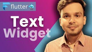 Text Widget in Flutter | Flutter Tutorials In Hindi | #62