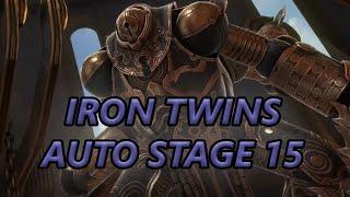 AUTO FARM IRON TWINS | STAGE 15 | 100% SUCCESS | Raid: Shadow Legends