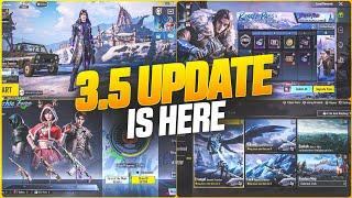  Finally 3.5 Update Is Here | New Achievements | A10 Royal Pass | How To Update  3.5  Pubg/bgmi?