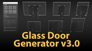 Glass Door Generator v3.0 - Updated!!!