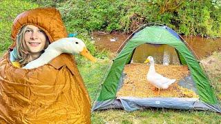 24 Hours Camping and Fishing with Our Ducks at the Homestead Campground