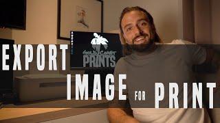 HOW TO RESIZE AN IMAGE AND EXPORT FOR PRINTING IN PHOTOSHOP