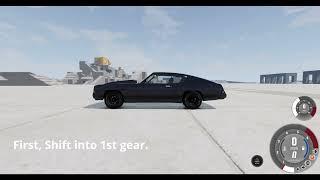 How to do a burnout in BeamNG Drive (easy)