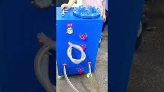 Spark oil filter machine