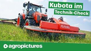 Kubota Traktoren im Grünland Einsatz | Kubota M4, M6 und M7 | Agropictures Technik Check