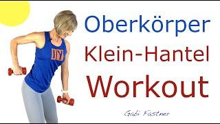 ️30 min. Oberkörper Hantel-Training | Bauch-Rücken-Arme-Schultern