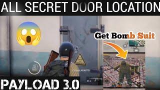 BGMI Payload 3.0 all metal door location Showing /secret loot room locations BGMI PAYLOAD 3.0