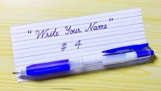 Write your name in beautiful cursive handwriting #4