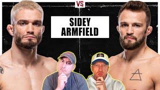 UFC Edmonton: Serhiy Sidey vs. Garrett Armfield Prediction, Bets & DraftKings