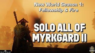 New World - Nerfed?! Can a PVE Tank still Solo All of Myrkgard in Season 1 Fellowship & Fire?!