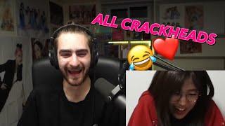 [Reaction] izone being crackheads since predebut (Video by @mingadnis)