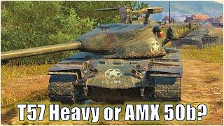 T57 Heavy or AMX 50b? ● WoT Blitz