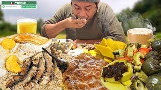 ISANG MESANG ALMUSAL! 100% PINOY ALMUSAL! Filipino Food. Mukbang. Buhay Probinsya!!! Breakfast.