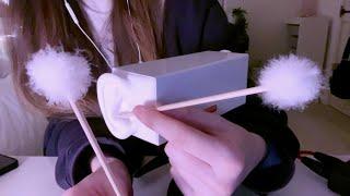 ASMR ⋆:*･ﾟear digging with mimikaki sticks & whispered rambles  * ･ﾟSR3D