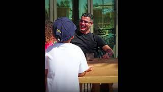 Ronaldo is having quiz with their kids 🫡