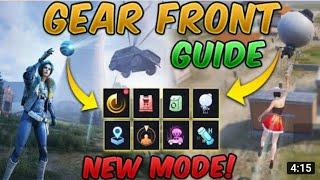 New Gear Front Mode (PUBG Mobile) Guide/Tutorial (Tips & Tricks) Best Skills?