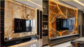 100 Stylish Living Room TV Wall Design Ideas 2025 TV Cabinet Designs| Home Wall Decoration