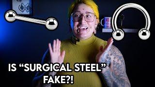 "Surgical Steel" VS Implant Grade | Safe Piercing Materials