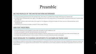 Introduction to the United Nations - 04: A Study of the UN Charter