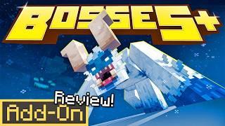 BOSSES + 1.0 ADDON Brings 4 INSANE Boss Battles in Minecraft Bedrock Survival