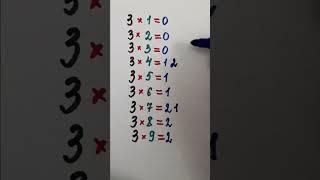 3-ке көбейту #matematics #lifehack #multiplication