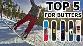 Top 5 Snowboards for Butter Tricks - 2018