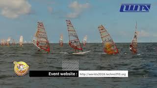 BIC Techno 293 and Techno 293 + WORLDS 2018 - Day 2