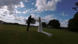 Merrydale Manor Wedding venue Cheshire by FPV drone