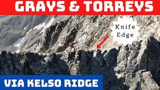 Colorado 14ers: Grays & Torreys Peak via Kelso Ridge Virtual Trail Guide