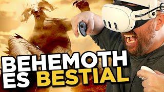 BEHEMOTH un TRIPLE A para VR tipo SKYRIM ¿MERECE la PENA?