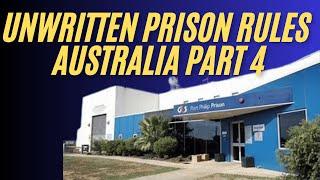 UNWRITTEN LAWS/RULES OF THE AUSTRALIAN PRISON SYSTEM PT4 #podcast #jaillife  #prison #crime