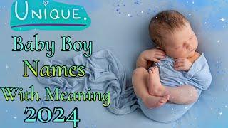 Baby Boy names 2024 || Unique Baby Boy Names || Hindu baby names 2024 || baby names || baby boy