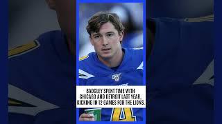 Detroit Lions News Today - Lions re-signed kicker Michael Badgley  #shorts #shortvideo #shortsvideo