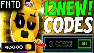 REDEEM CODES️FIVE NIGHT TD CODES IN 2024! -  FIVE NIGHT TD CODES! - WORKING CODES FOR FIVE NIGHT TD