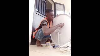 How to couple a digisat satellite dish 