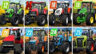 Fs12 Vs Fs14 Vs Fs16 Vs Fs18 Vs Fs20 Vs Fs23 Vs Fs24? Vs Fs25? | Tractor | Timelapse