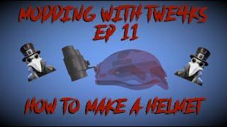 DayZ Modding Tutorial Ep. 11, How to make a helmet.