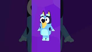 Awesome Bluey in Crazy Art 3D #art #bluey #animation