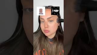 this makeup routine is CRAZY #shorts