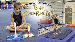 Fantastic Gymnastics Game BARS In Real Life| Sariah SGG