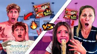 EATING The World’s SPICIEST Ramen Noodles - Challenge 